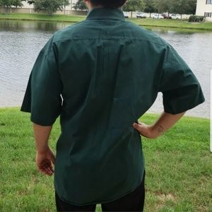 Tommy Hilfiger Shirts - Tommy Hilfiger Dress Shirt Olive Career Mens Work Tommy Hilfiger Shirts - Tommy Hilfiger Dress Shirt Olive Career Mens Work
